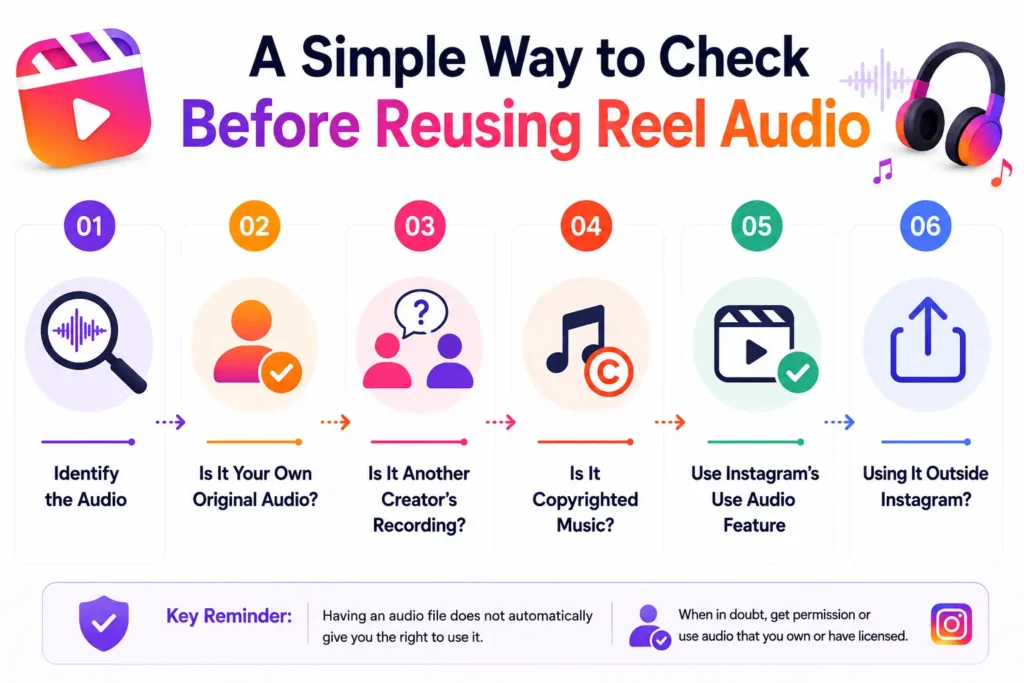 A Simple Way to Check Before Reusing Reel Audio