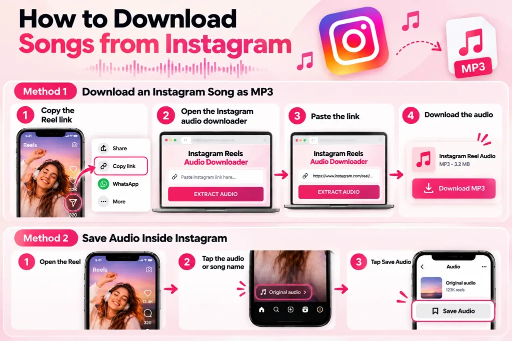 How to Download Songs from Instagram