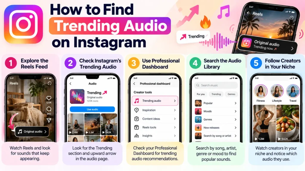 How to Find Trending Audio on Instagram