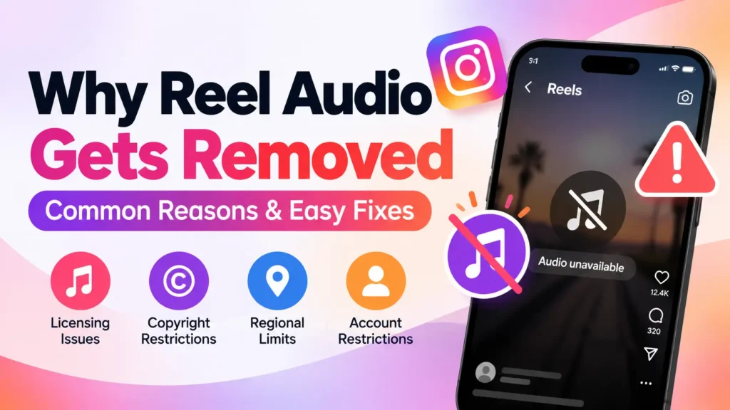 Why Reel Audio Gets Removed